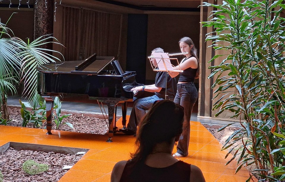 Concierto en el hotel Iberik Santo Domingo Plaza de Oviedo